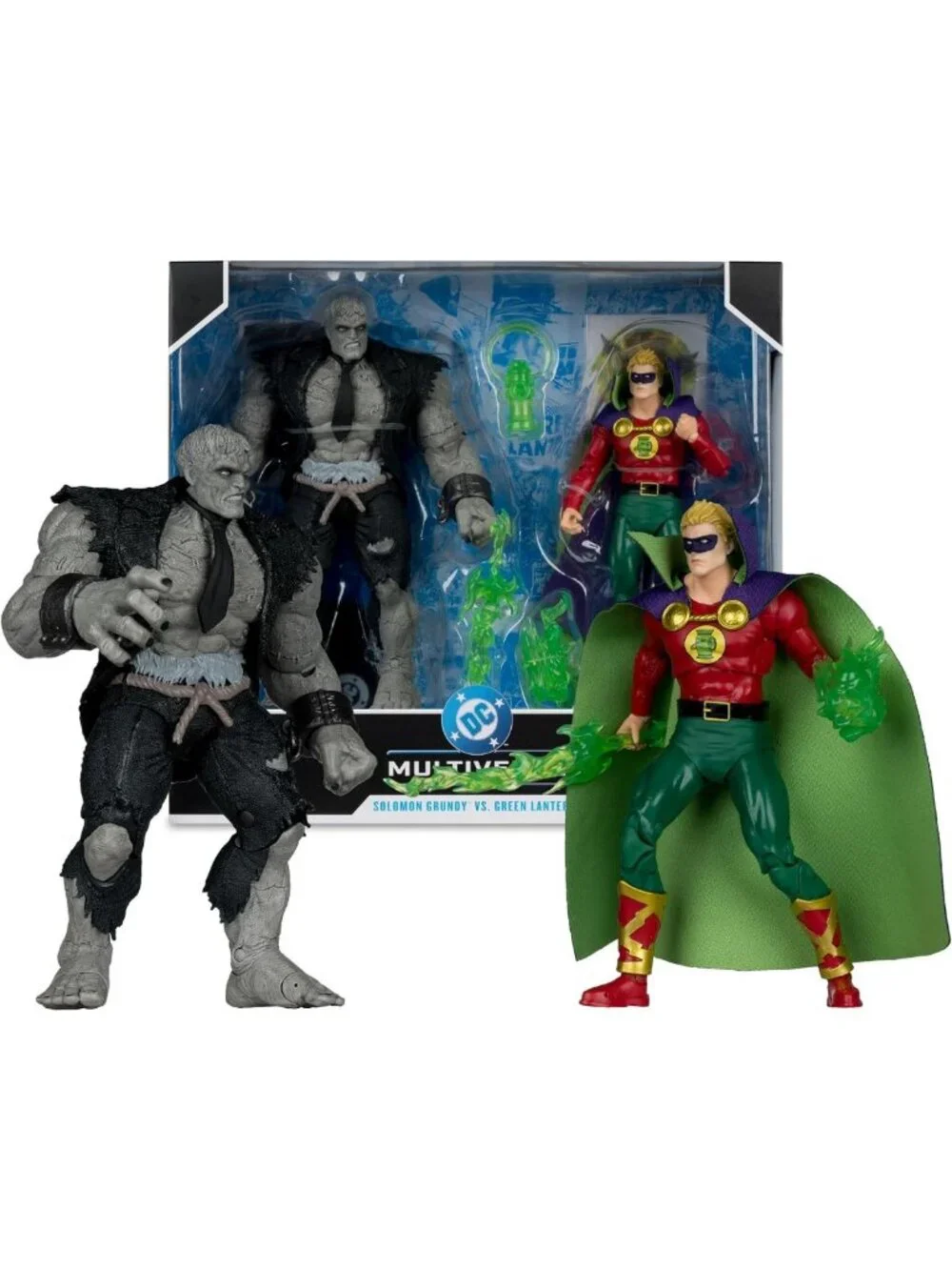 DC Multiverse Solomon Grundy & Green Lantern 7in Action Figure 2-Pack Set
